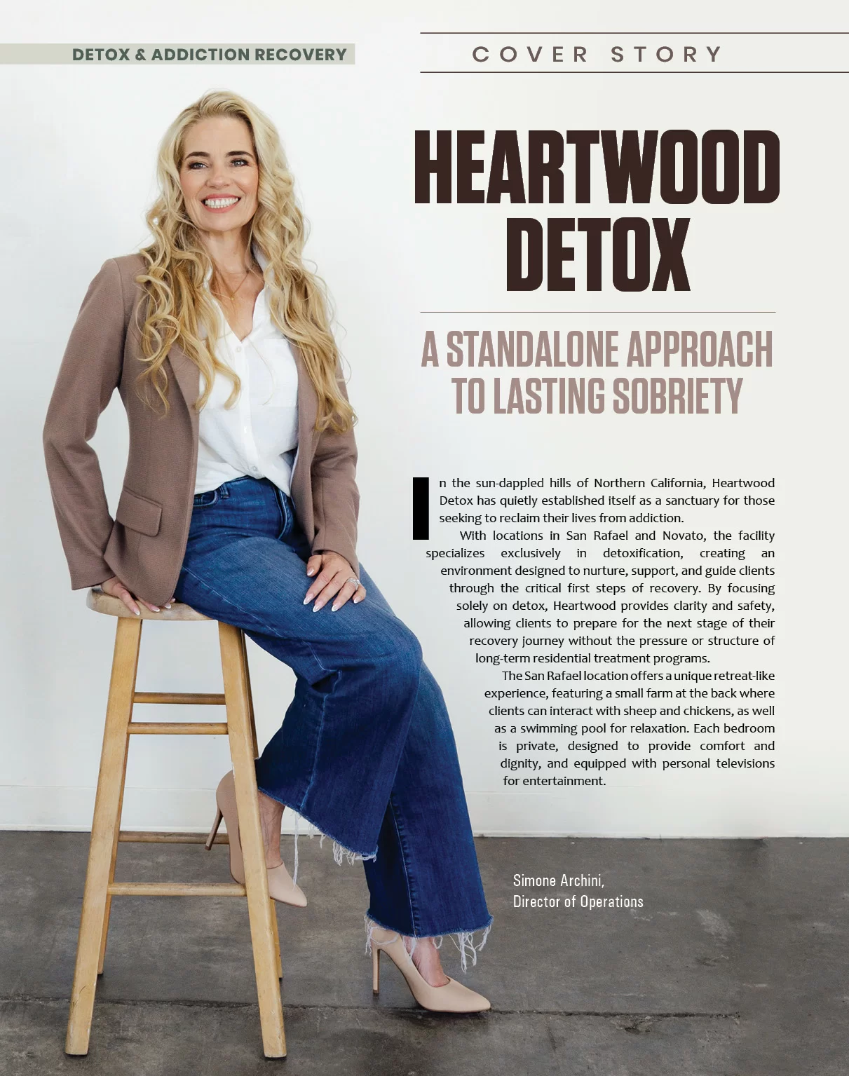 Heartwood Detox: A Standalone Approach to Lasting Sobriety Current Issue